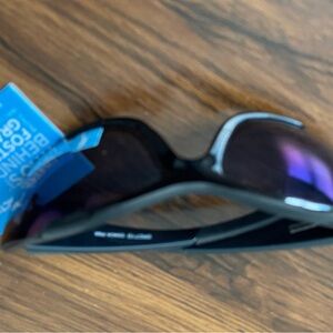 Stylish Black and Purple Sunglasses